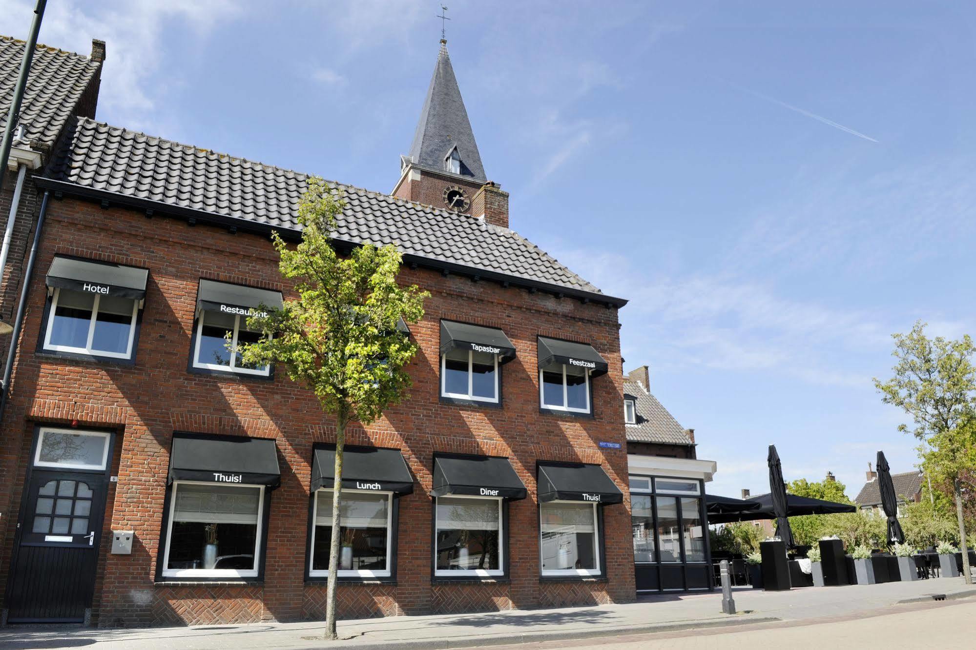 Hotel-Restaurant Thuis! Dinteloord Eksteriør billede